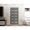 Sartodoors Sliding Closet Bi-fold Doors 48 x 80in, Quadro 4445 Nebraska Grey, Sturdy Tracks Moldings Trims QUADRO4445BF-NEB-48 - alternate 3